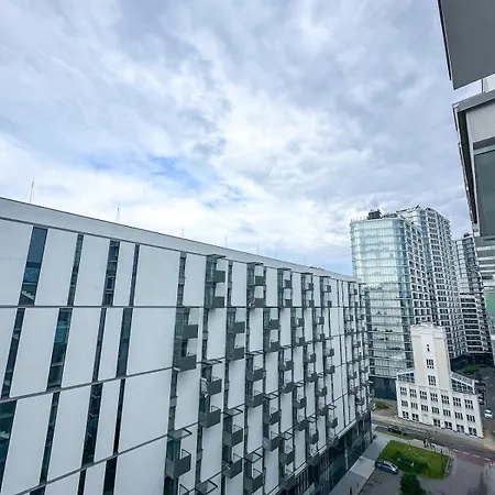 Chill Spot Balcony Parking 公寓 华沙