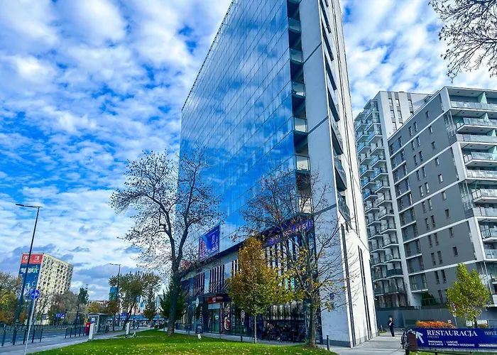 Chill Spot Balcony Parking Apartment Warsaw